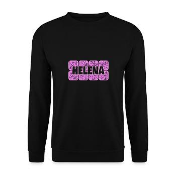 Helena as a wife - Unisex Sweatshirt - black - Front - Alina (178cm) & Michal (187cm)