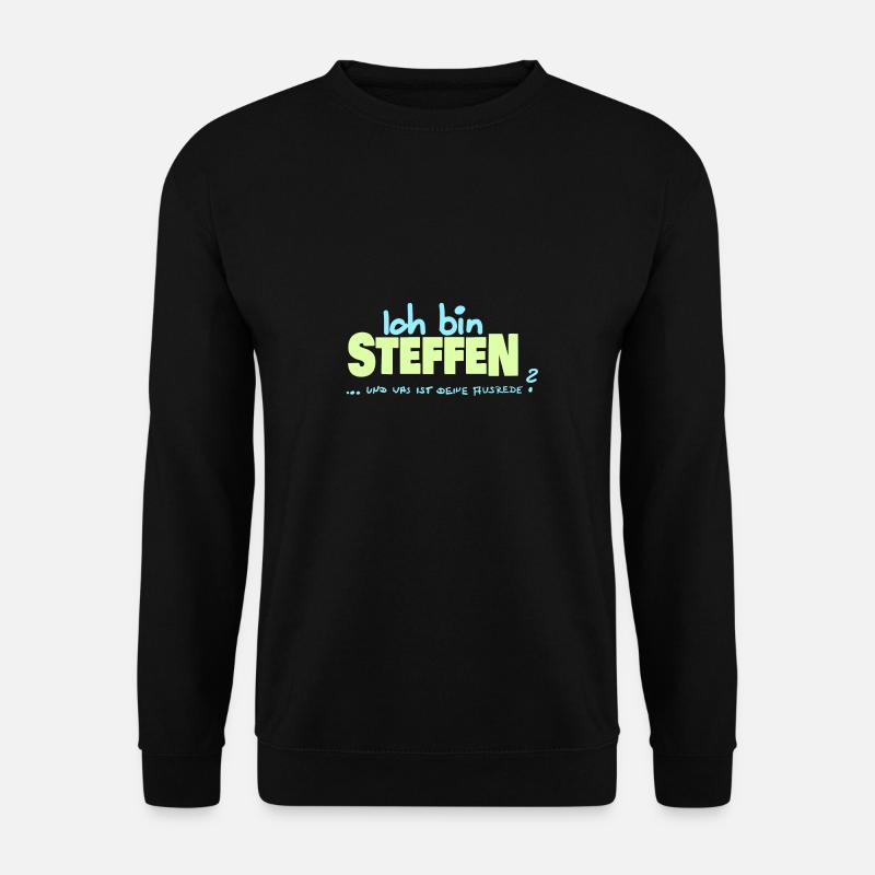 Steffen - Unisex Pullover - Schwarz