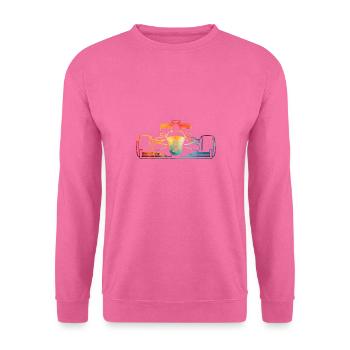 Racerbil - Unisex sweater - pink - Foran