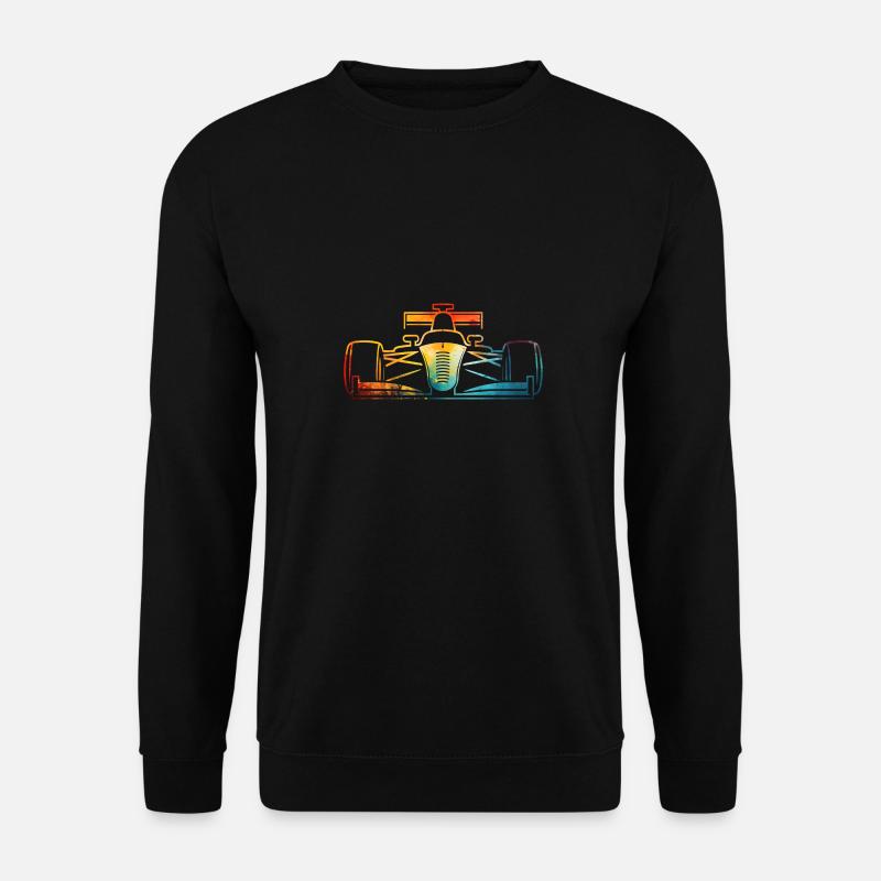 Rennwagen - Unisex Pullover - Schwarz