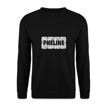 Pheline quand elle était bébé - Sweat-shirt Unisexe - noir - Devant - Alina (178cm) & Michal (187cm)