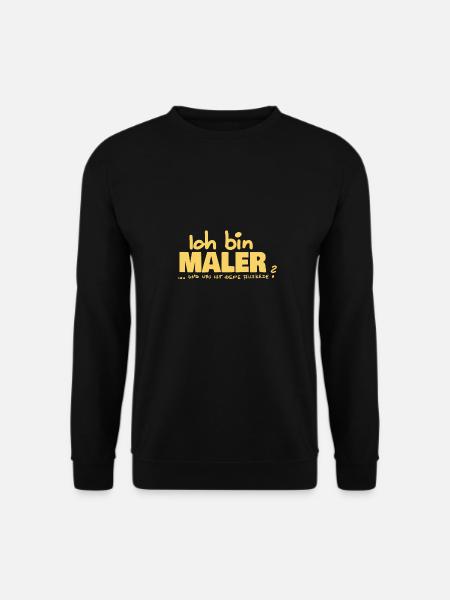 Peintre - Sweat-shirt Unisexe - noir