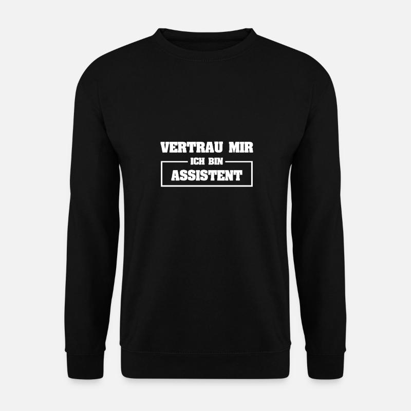 Assistent - Unisex Pullover - Schwarz