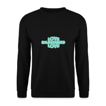 Goldsmith as a saying - Unisex Sweatshirt - black - Front - Alina (178cm) & Michal (187cm)