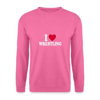 Lutte - Sweat-shirt Unisexe - rose - Devant