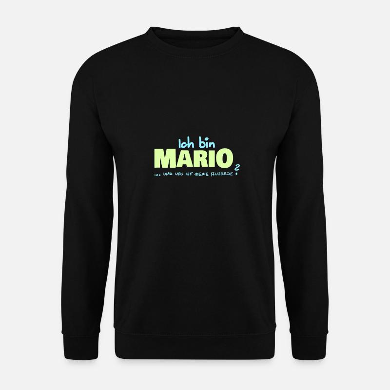 Gift for Mario - Unisex Sweatshirt - black