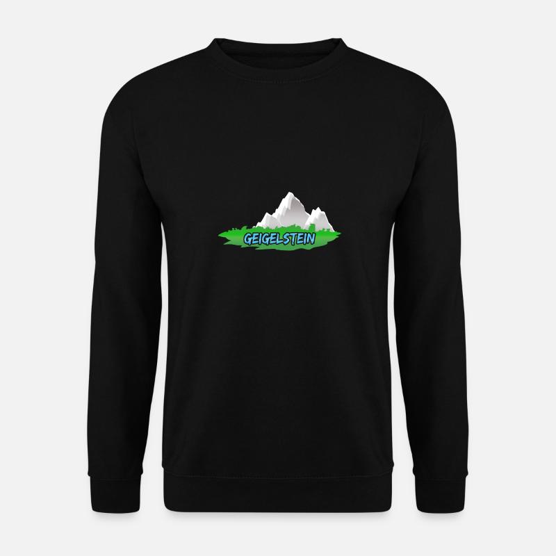 Geigelstein - Sweat-shirt Unisexe - noir