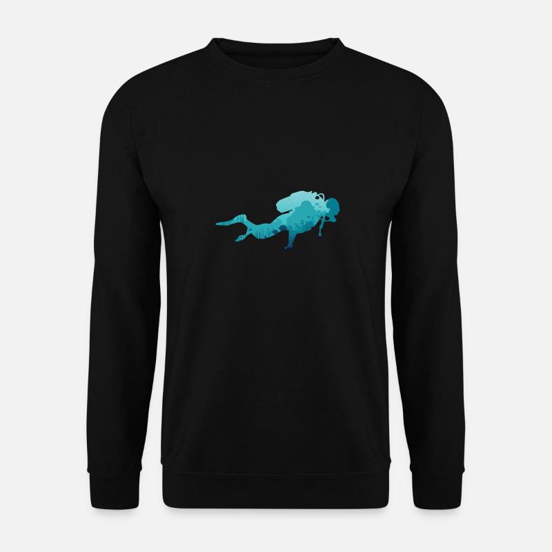 Ocean Diver - Unisex Pullover - Schwarz