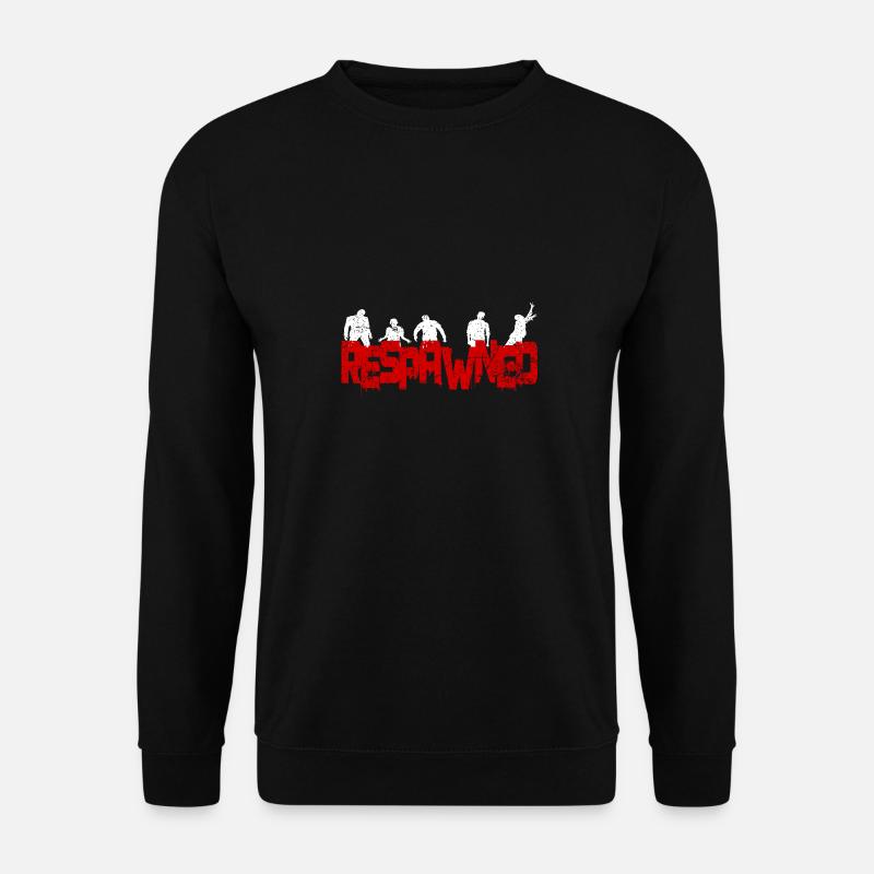 Respawned Zombies Gaming - Unisex Pullover - Schwarz