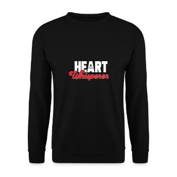 Kardiologe Medizinische Sonographie Ultraschall - Unisex Pullover - Schwarz - Vorne - Alina (178cm) & Michal (187cm)