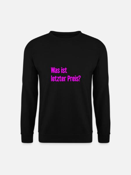 What is last price? - Unisex Sweatshirt - black