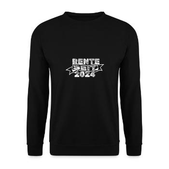 2024 2024 - Unisex Pullover - Schwarz - Vorne - Alina (178cm) & Michal (187cm)