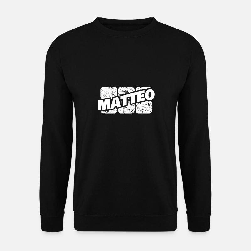 Matteo Matteo - Unisex Sweatshirt - black