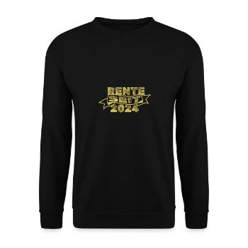 Pensioners 2024 - Unisex Sweatshirt - black - Front - Alina (178cm) & Michal (187cm)