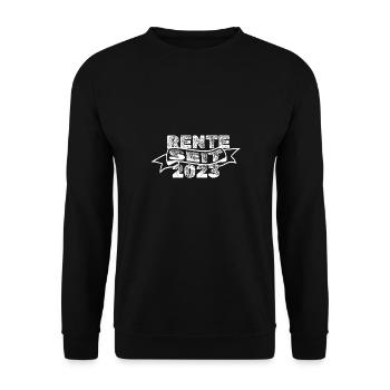 Pensioners 2023 - Unisex Sweatshirt - black - Front - Alina (178cm) & Michal (187cm)