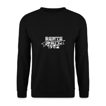 Pension 1952 - Unisex Sweatshirt - black - Front - Alina (178cm) & Michal (187cm)