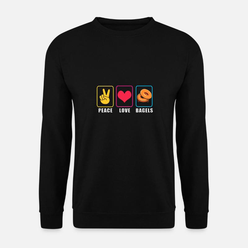 Bagel - Unisex Sweatshirt - black
