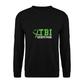 Traumatic brain injury - Unisex Sweatshirt - black - Front - Alina (178cm) & Michal (187cm)