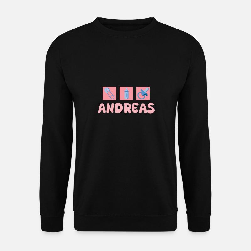 Schnuller Andreas - Unisex Pullover - Schwarz