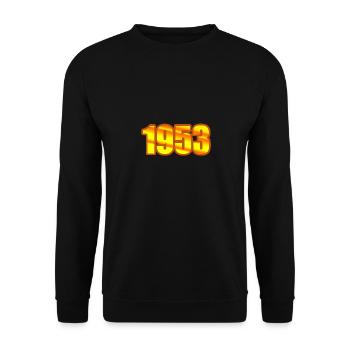 1953 - Unisex Sweatshirt - black - Front - Alina (178cm) & Michal (187cm)