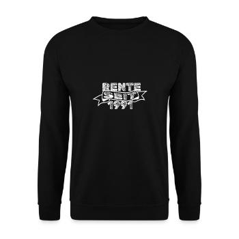 Pension 1991 - Unisex Sweatshirt - black - Front - Alina (178cm) & Michal (187cm)