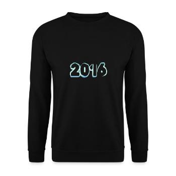 2016 - Unisex Sweatshirt - black - Front - Alina (178cm) & Michal (187cm)