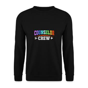 Psychologue scolaire, psychologue, psychothérapeute - Sweat-shirt Unisexe - noir - Devant - Alina (178cm) & Michal (187cm)