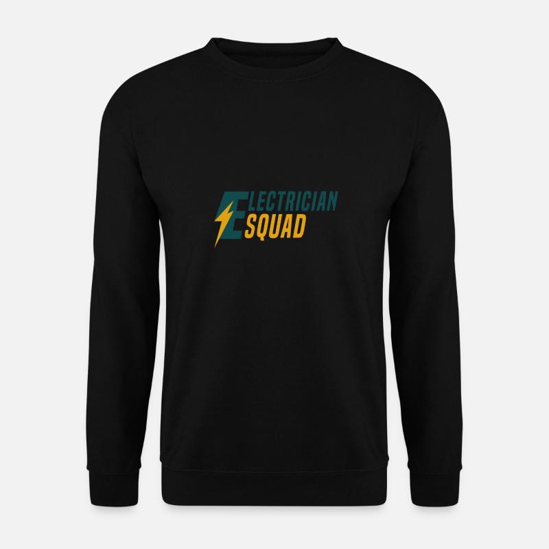 Elektriker-Trupp Elektroarbeiter Hobby Handwerker - Unisex Pullover - Schwarz