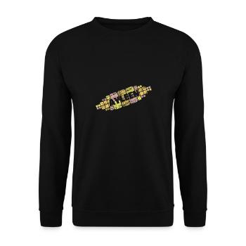 Mutti Ayleen - Unisex Pullover - Schwarz - Vorne - Alina (178cm) & Michal (187cm)