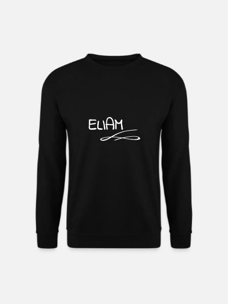 First name Eliam - Unisex Sweatshirt - black