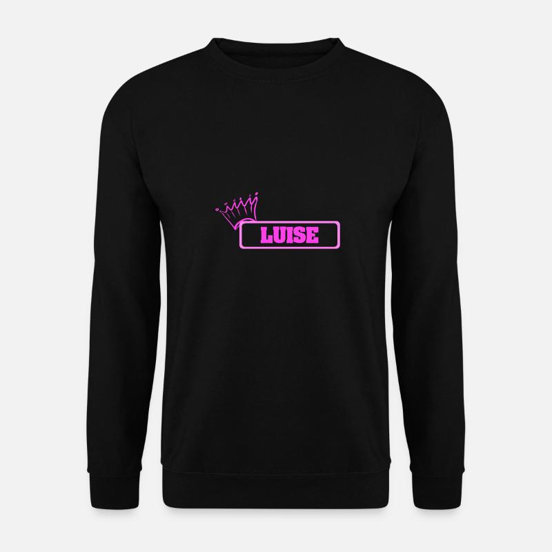 Crown Luise - Unisex Sweatshirt - black