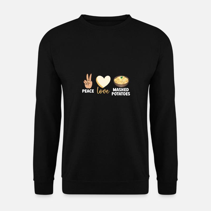 Mashed potatoes Mashed potatoes - Unisex Sweatshirt - black