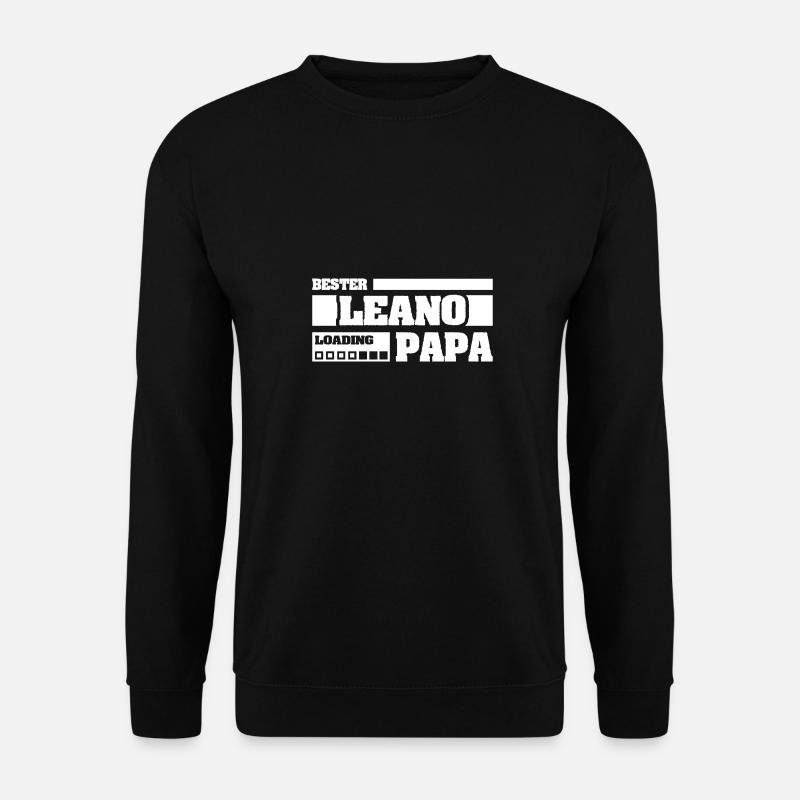 Geschenk für Leano - Unisex Pullover - Schwarz