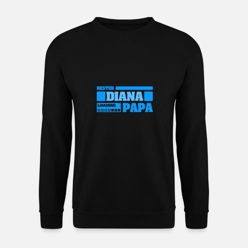 Vorname Diana - Unisex Pullover - Schwarz