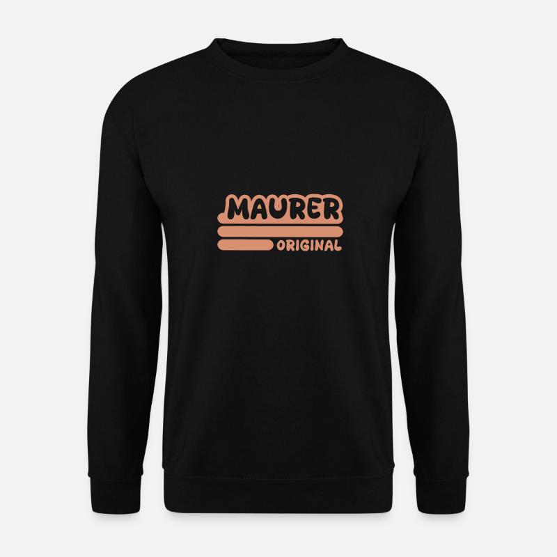 Bricklayer - Unisex Sweatshirt - black