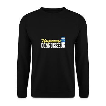 Mayonnaise - Unisex Sweatshirt - black - Front - Alina (178cm) & Michal (187cm)