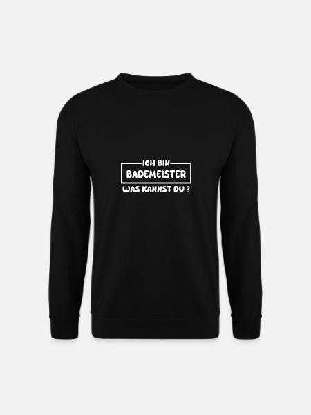 Geschenk für Bademeister - Unisex Pullover - Schwarz