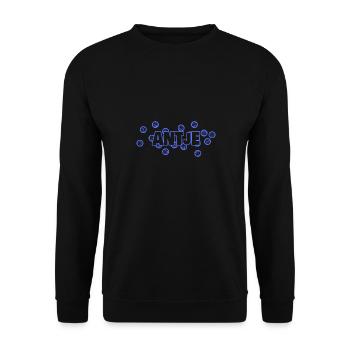 Liebe Antje - Unisex Pullover - Schwarz - Vorne - Alina (178cm) & Michal (187cm)