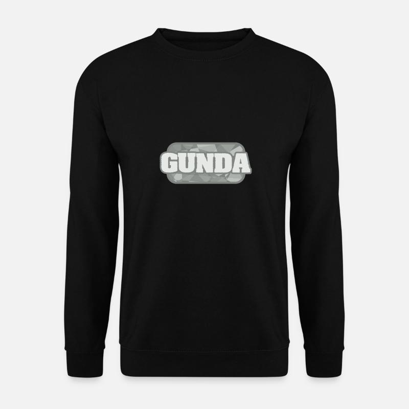 Gunda - Sweat-shirt Unisexe - noir