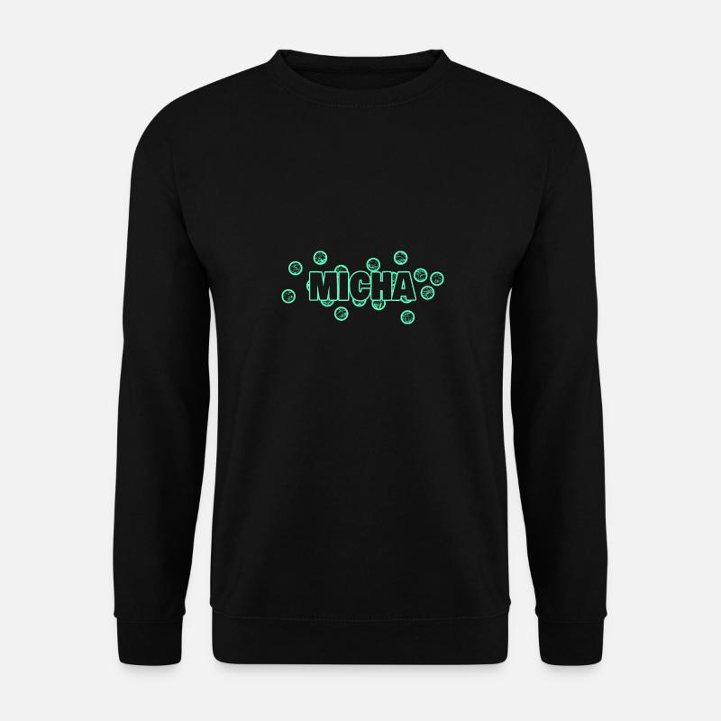 Funny Micha - Unisex Sweatshirt - black