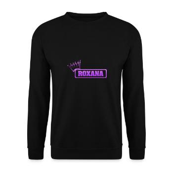 Sister Roxana - Unisex Sweatshirt - black - Front - Alina (178cm) & Michal (187cm)
