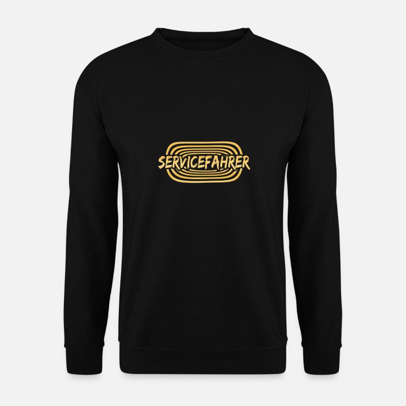 Geschenk für Servicefahrer - Unisex Pullover - Schwarz