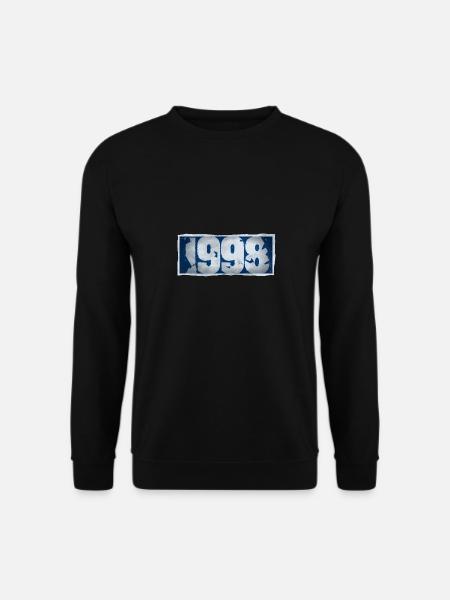 1998 - Sweat-shirt Unisexe - noir