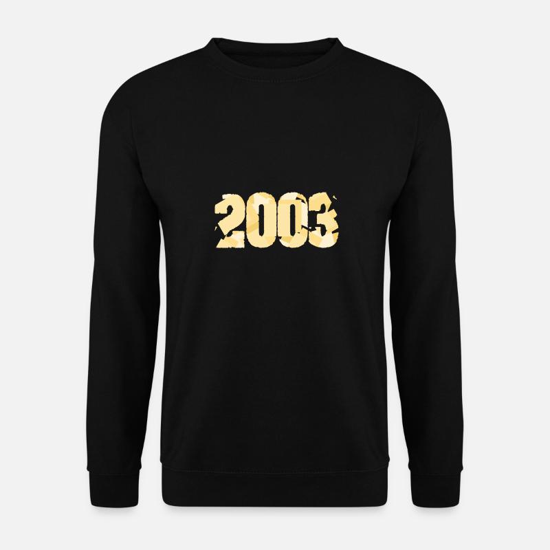 Année 2003 - Sweat-shirt Unisexe - noir