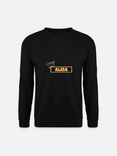 Gift for Alisa - Unisex Sweatshirt - black