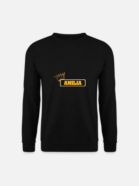 Amilia - Unisex Sweatshirt - black