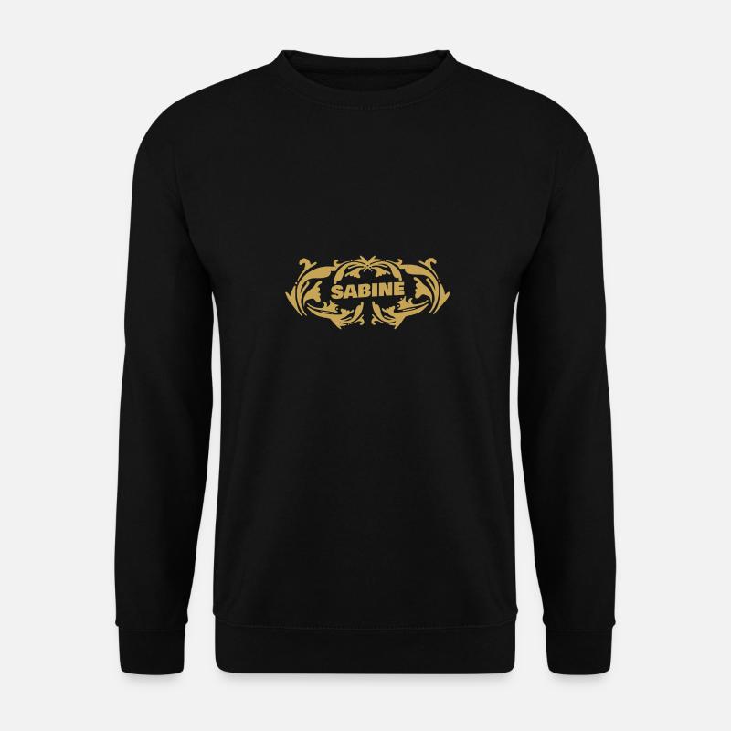 Sabine als Sabine - Unisex Pullover - Schwarz