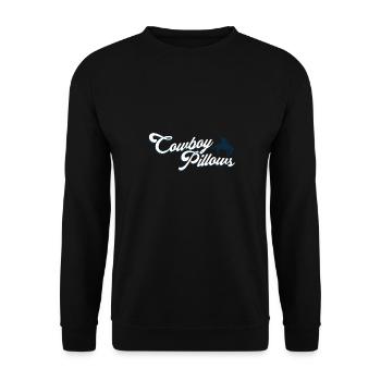 Cowboy Pillows Southern Girl Texas Lady Funny - Unisex Sweatshirt - black - Front - Alina (178cm) & Michal (187cm)