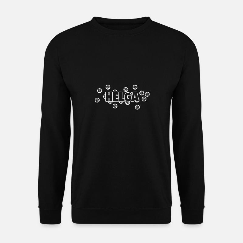 bubbles Helga - Unisex Sweatshirt - black