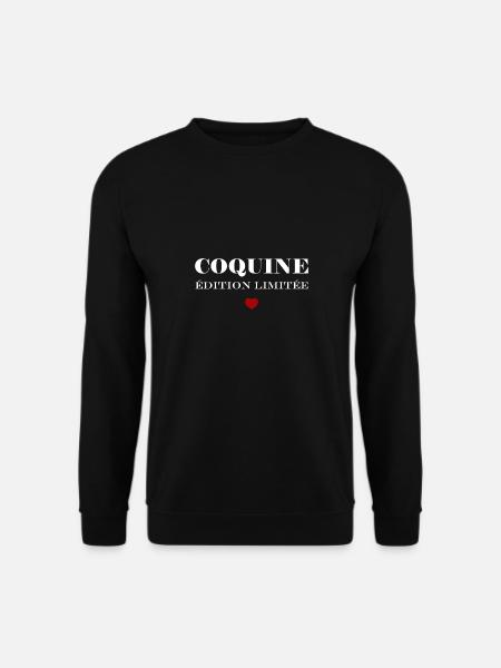 Coquine - Sweat-shirt Unisexe - noir